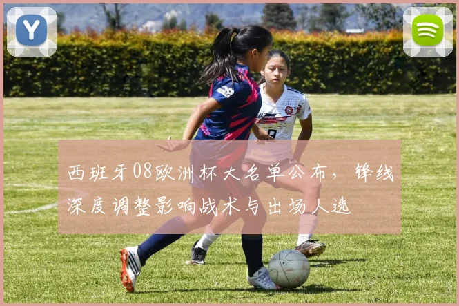 西班牙08欧洲杯大名单公布，锋线深度调整影响战术与出场人选